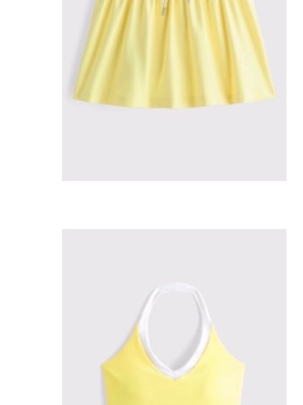 Ypb Abercrombie yellow set